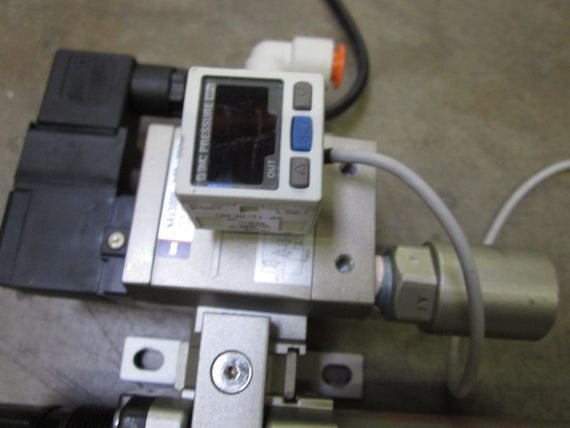 SMC VHS30-N03-Z , AW30-N03DEH-Z, NAV3000-N03-5DZ, ISE30-T1-65 VALVE ASSEM.*USED*
