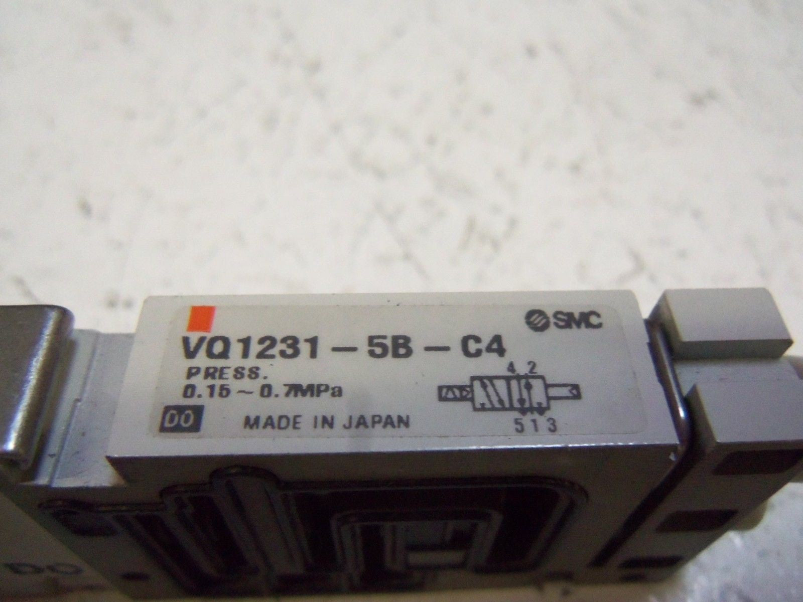 SMC VQ1231-5B-C4 SOLENOID COIL *USED*