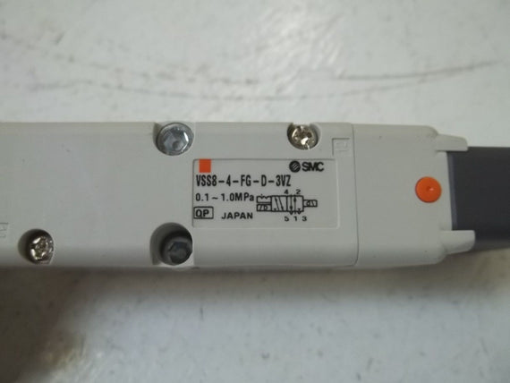 SMC VSS8-4-FG-D-3VZ *NEW NO BOX*