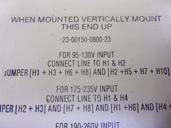 SOLA 23-00150-0800-23 *USED*