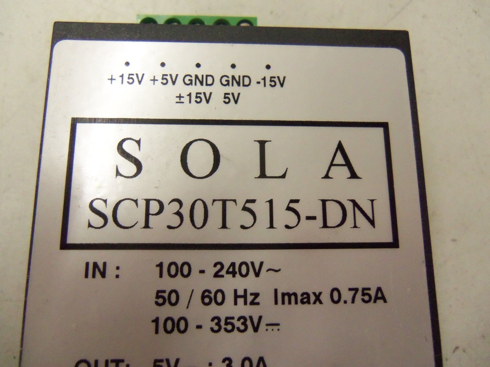 SOLA/HEVI-DUTY SCP30T515-DN *NEW IN BOX*