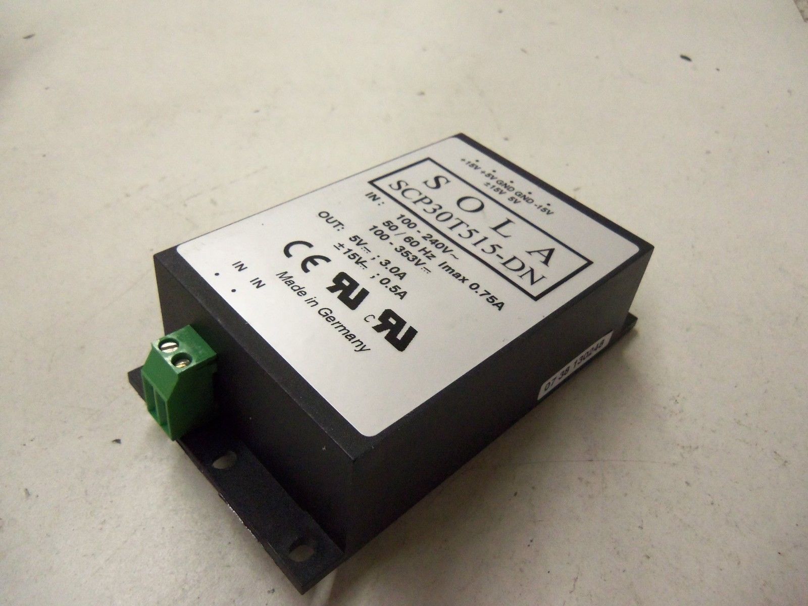 SOLA/HEVI-DUTY SCP30T515-DN *NEW IN BOX*