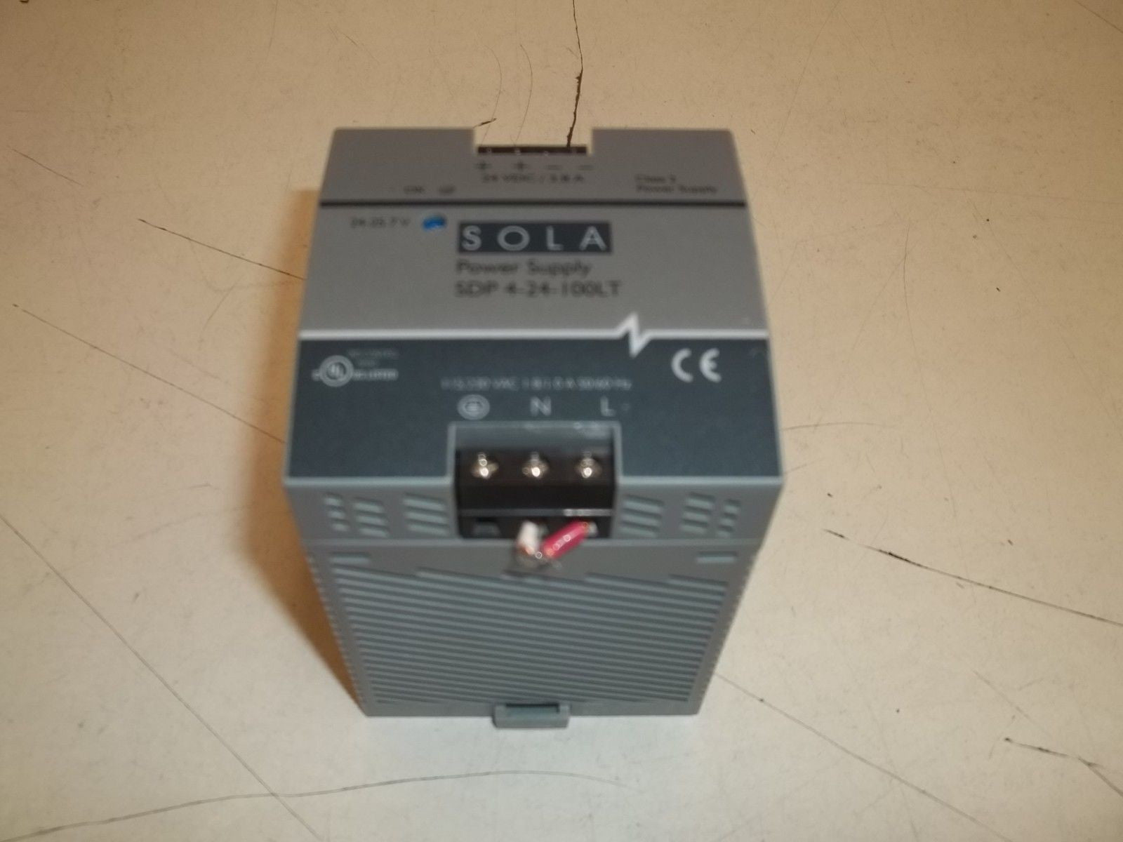 SOLA POWER SUPPLY SDP 4-24-100LT *USED*