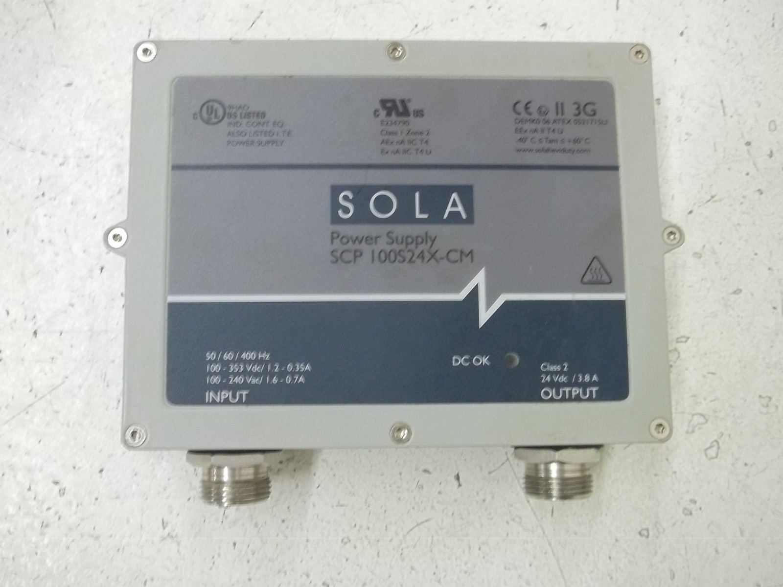 SOLA SCP100S24X-CM POWER SUPPLY *NEW NO BOX*