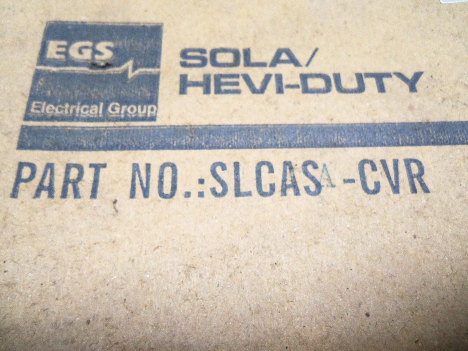 SOLA SLCASA-CVR SUPPLY COVER *NEW IN BOX*