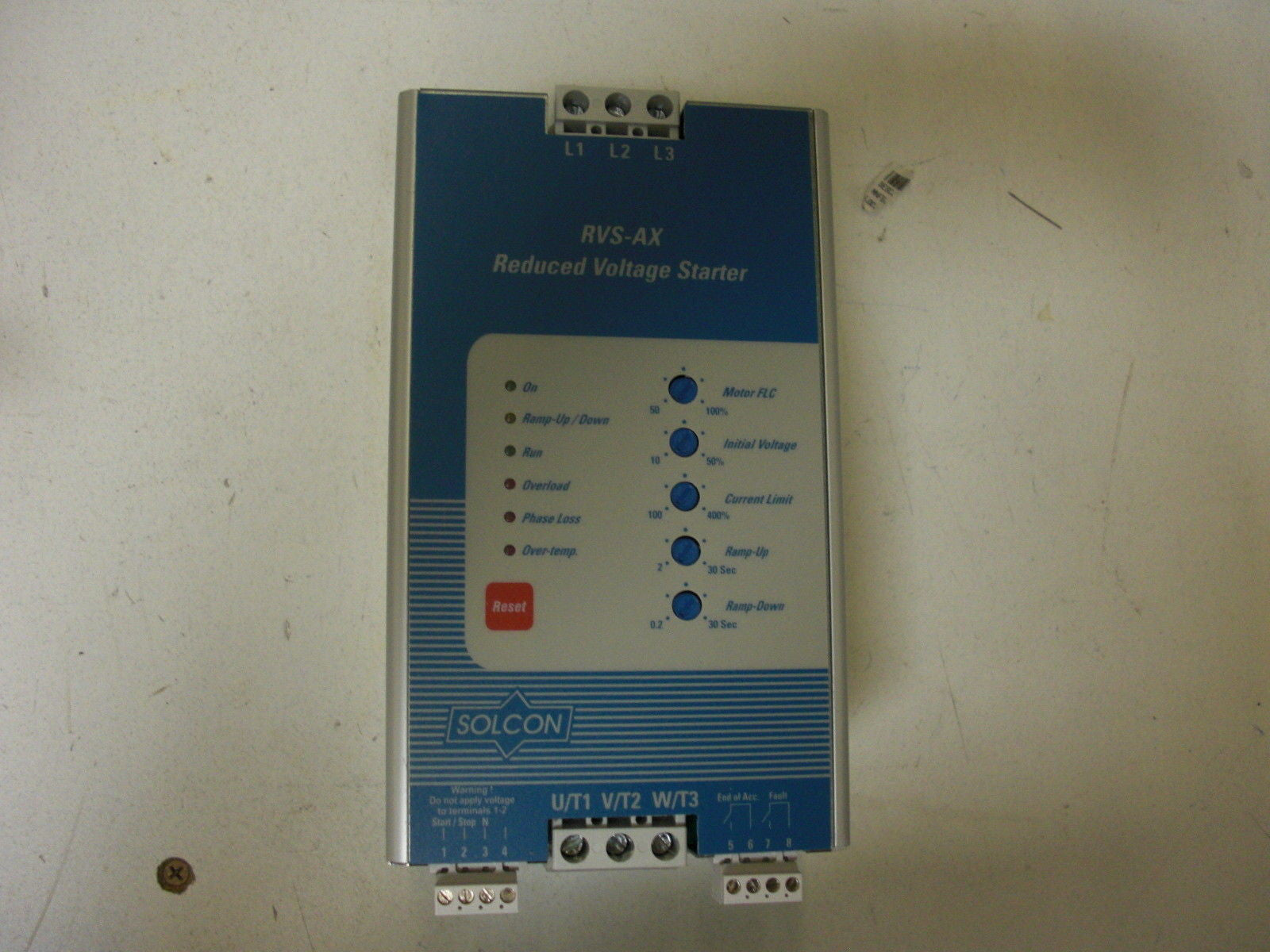 SOLCON RVSAX31 480-8-S *USED*