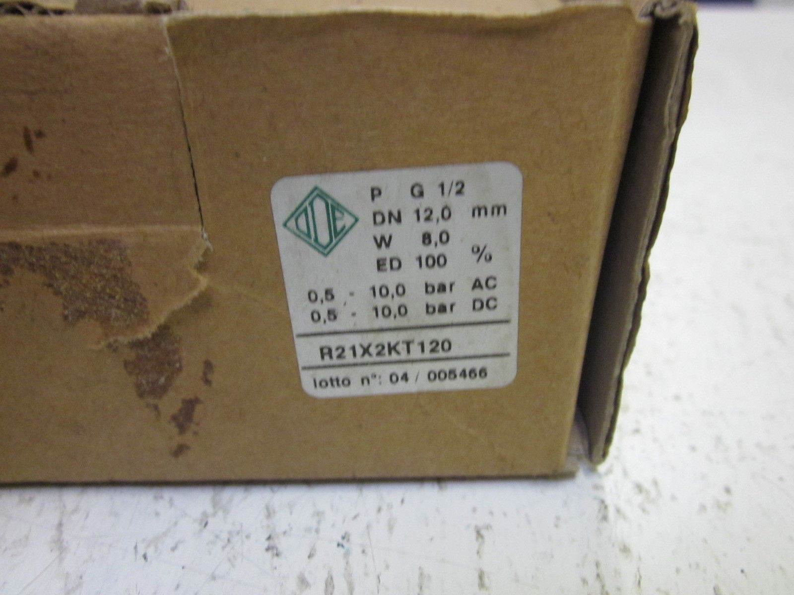 SOLENOID R21X2KT120 *NEW IN BOX*