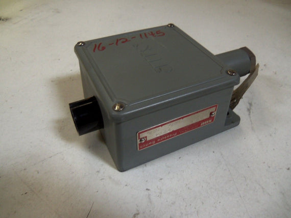 SOR PRESSURE SWITCH 6RB-D5-N4-F1S *USED*