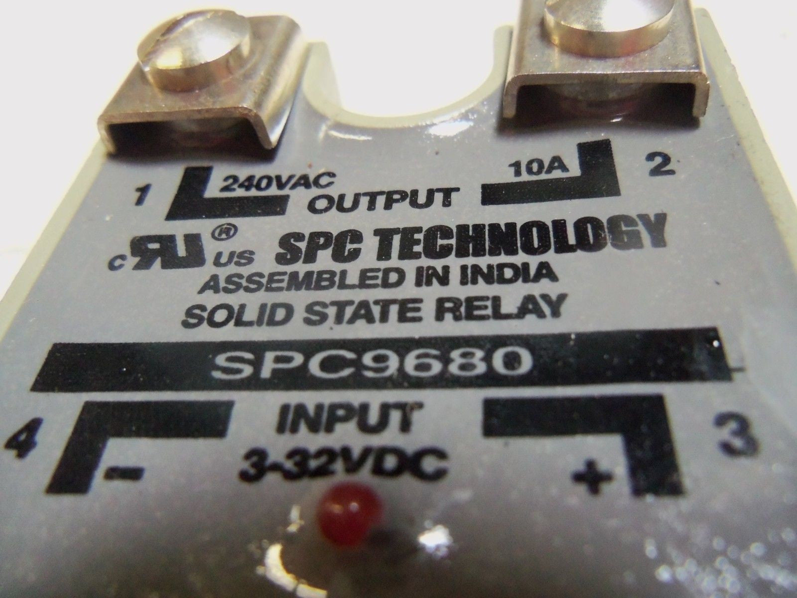 SPC TECHNOLOGY SPC9680 SOLID STATE RELAY *USED*