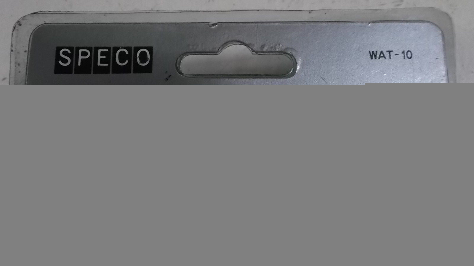 SPECO WALL PLATE WAT-10 *NEW IN FACTORY BAG*
