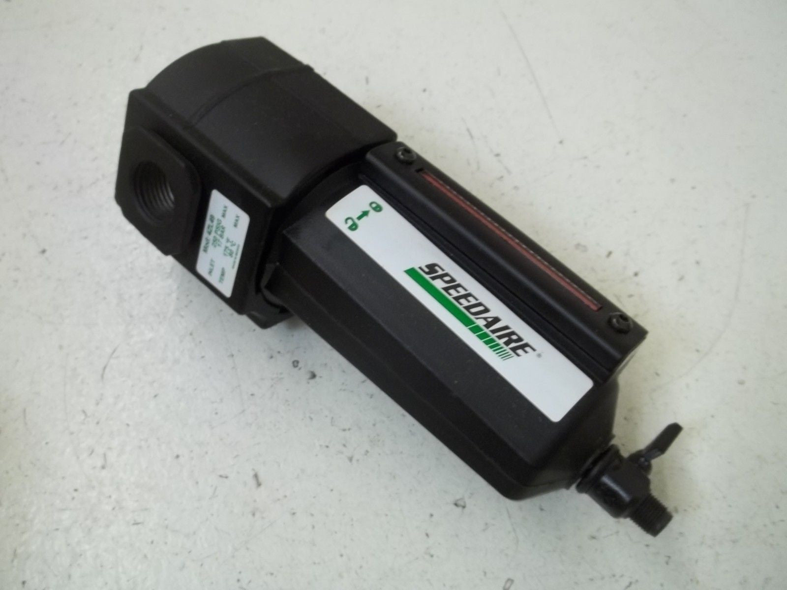 SPEEDAIRE 4ZL49 1/2" AIR LINE FILTER *NEW IN BOX*