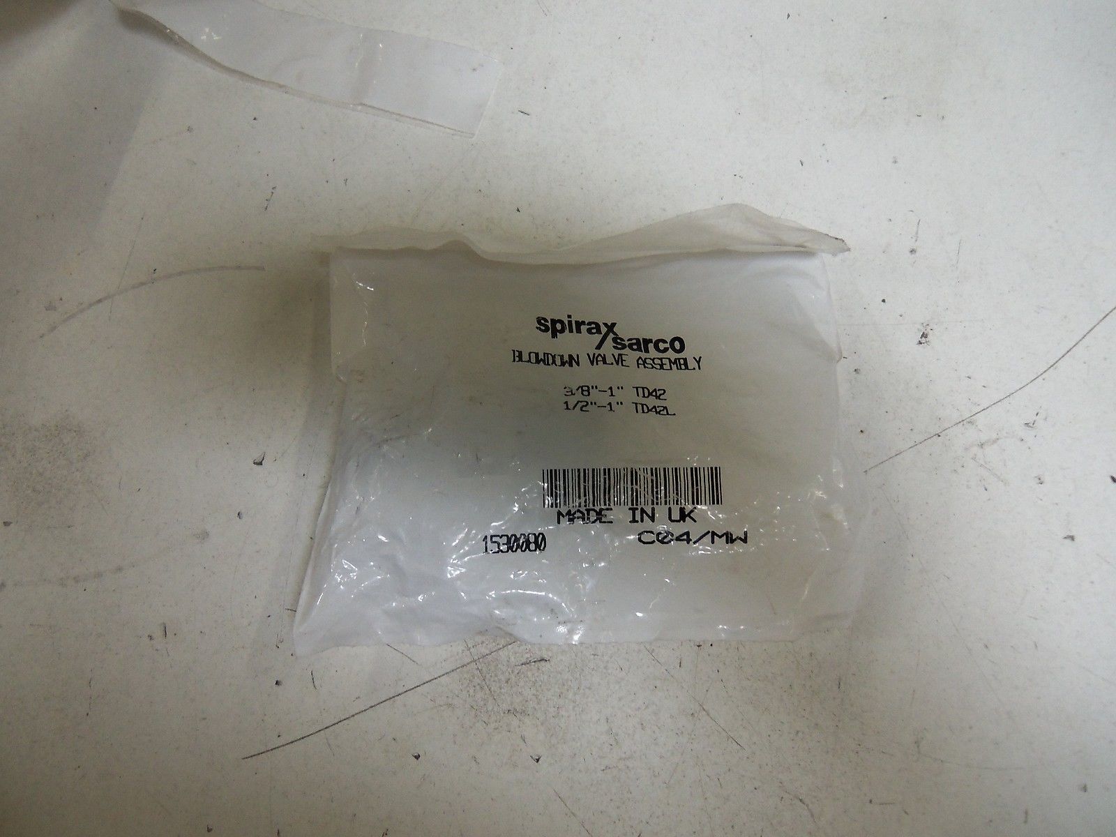 SPIRAX SARCO 1530080 *NEW IN FACTORY BAG*