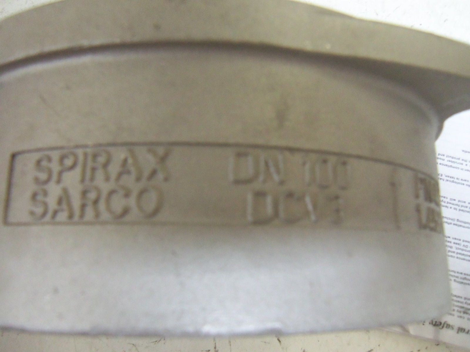 SPIRAX SARCO DCV3-DN100 VALVE *NEW IN BOX*