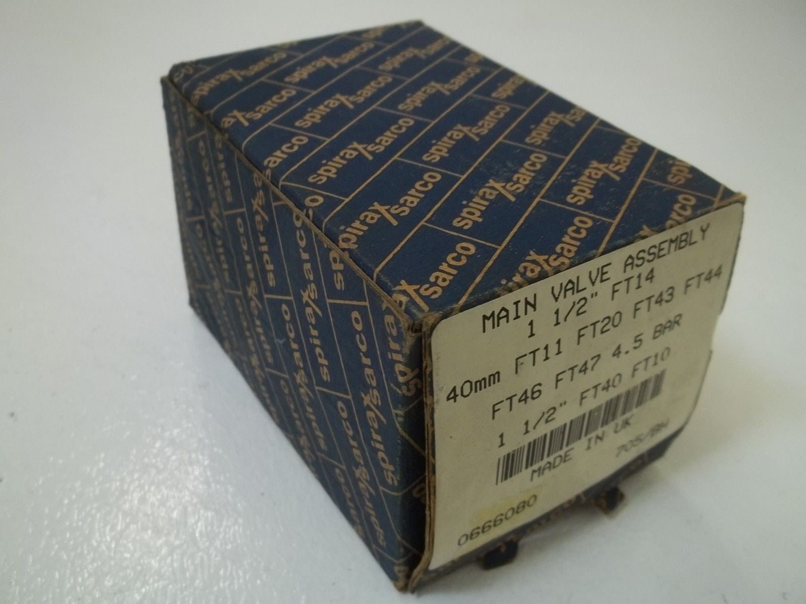 SPIRAX SARCO FT14 MAIN VALVE ASSEMBLY 1-1/2" *USED*