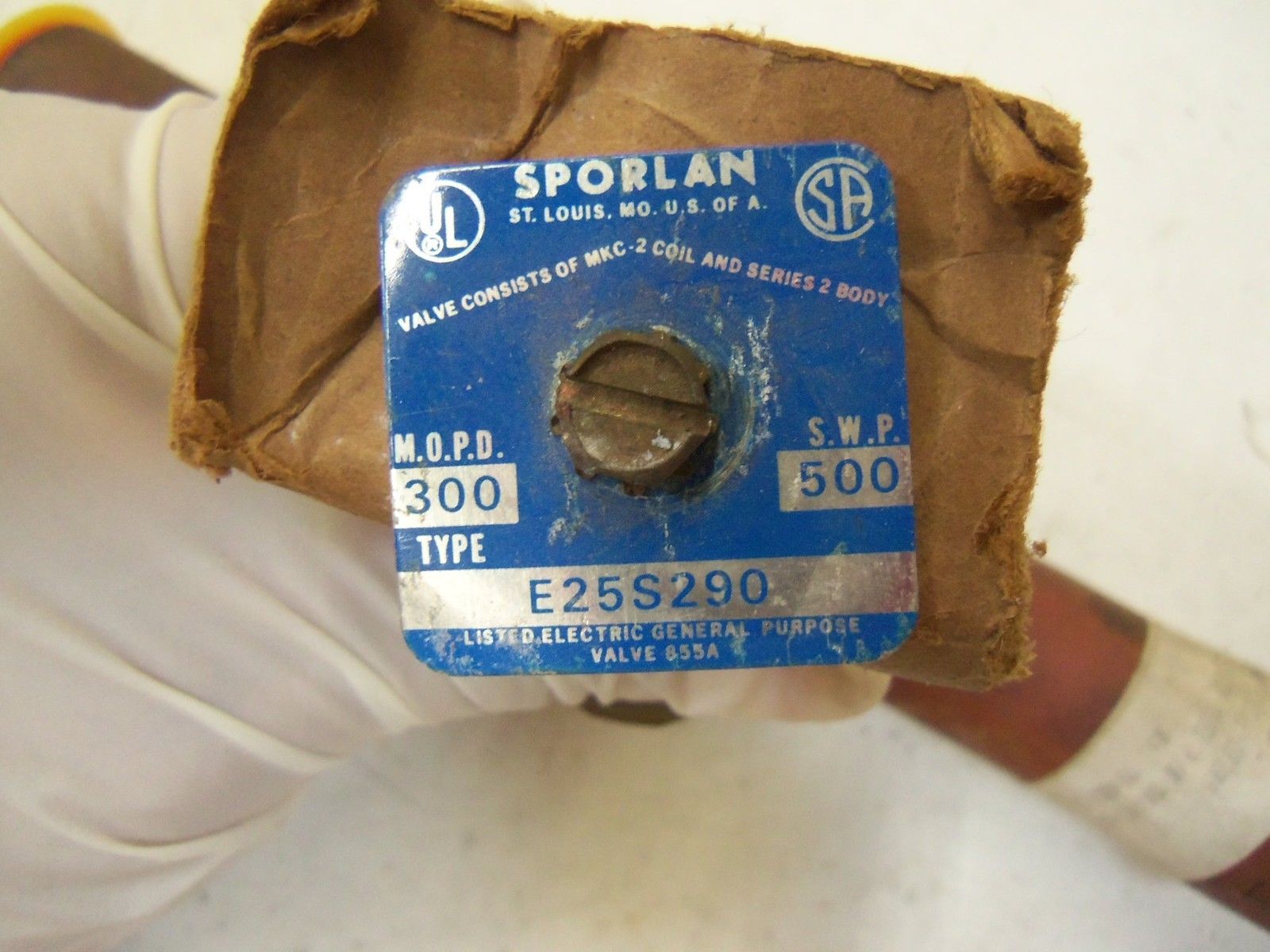 SPORLAN E25S290 *USED*