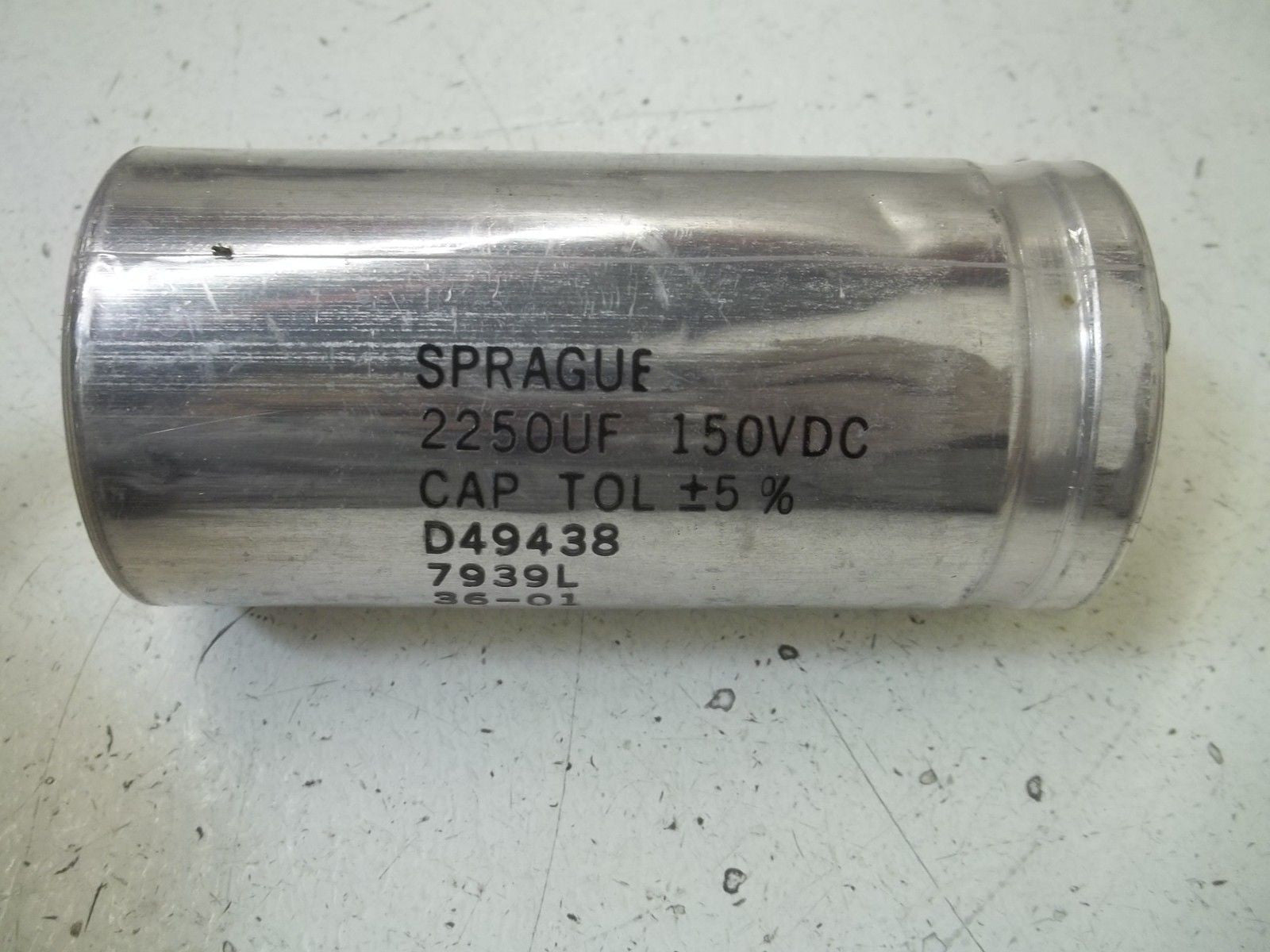 SPRAGUE D49438-7939L CAPACITOR *USED*