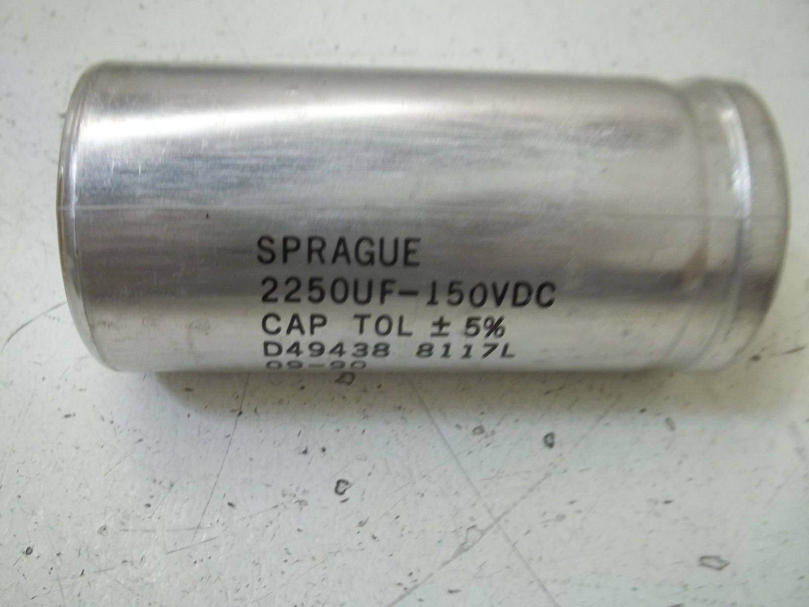 SPRAGUE D49438 8117L CAPACITOR *USED*
