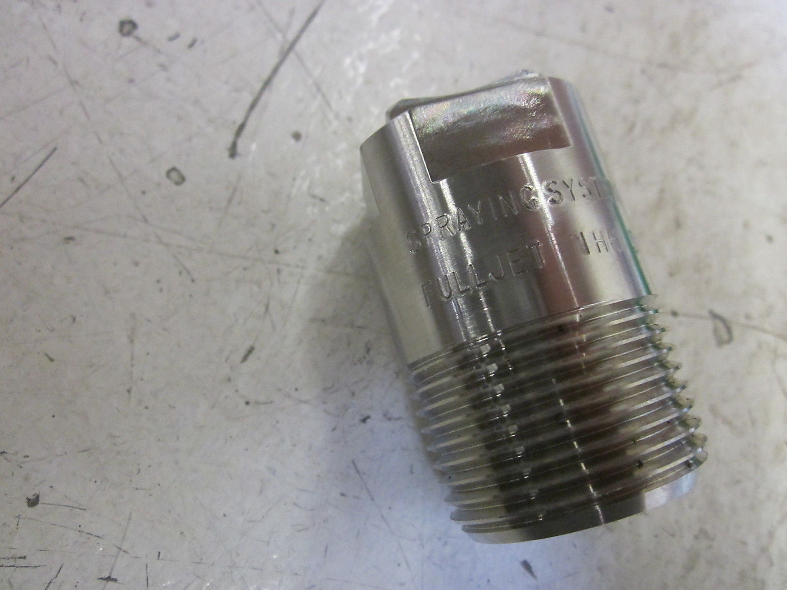 SPRAYING SYSTEMS CO. 1HH 316SS 130WSQ FULLJEY NOZZLE *NEW NO BOX*