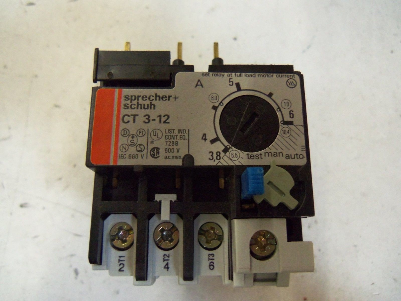 SPRECHER+SCHUH CT3-6.0 *NEW IN BOX*