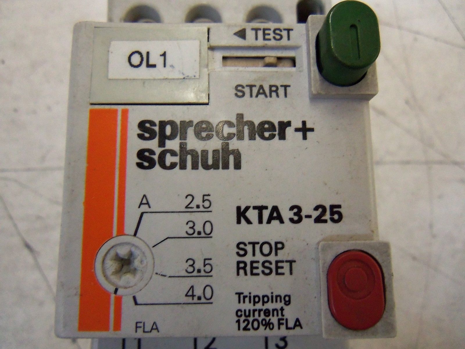 SPRECHER+SCHUH KTA 3-25-25A *USED*