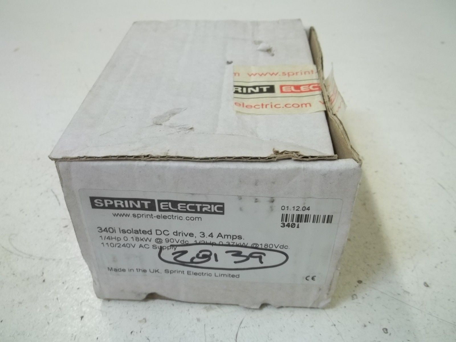 SPRINT ELECTRIC 340I ISOLATED DC DRIVE, 3.4 AMPS *NEW IN A  BOX*