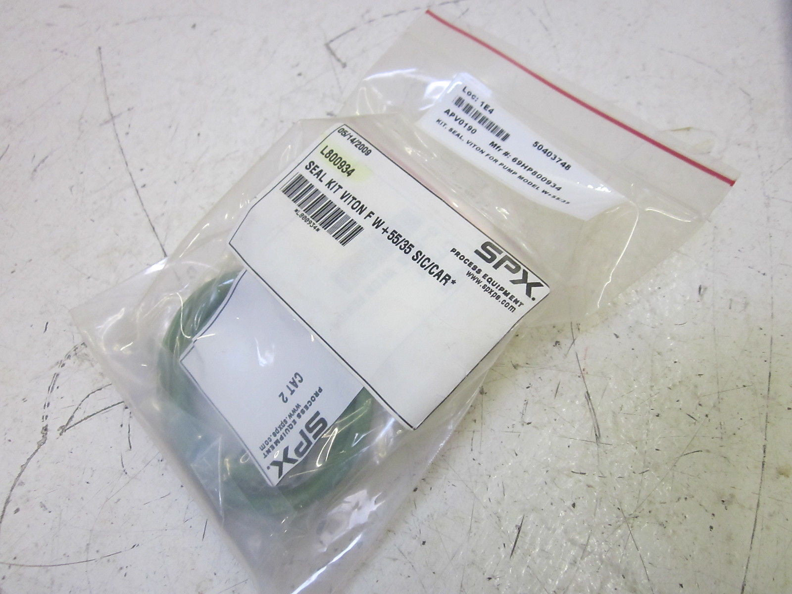 SPX L800934 SEAL KIT VITON FW+55/35 SIC/CAR *NEW IN A FACTORY BAG*