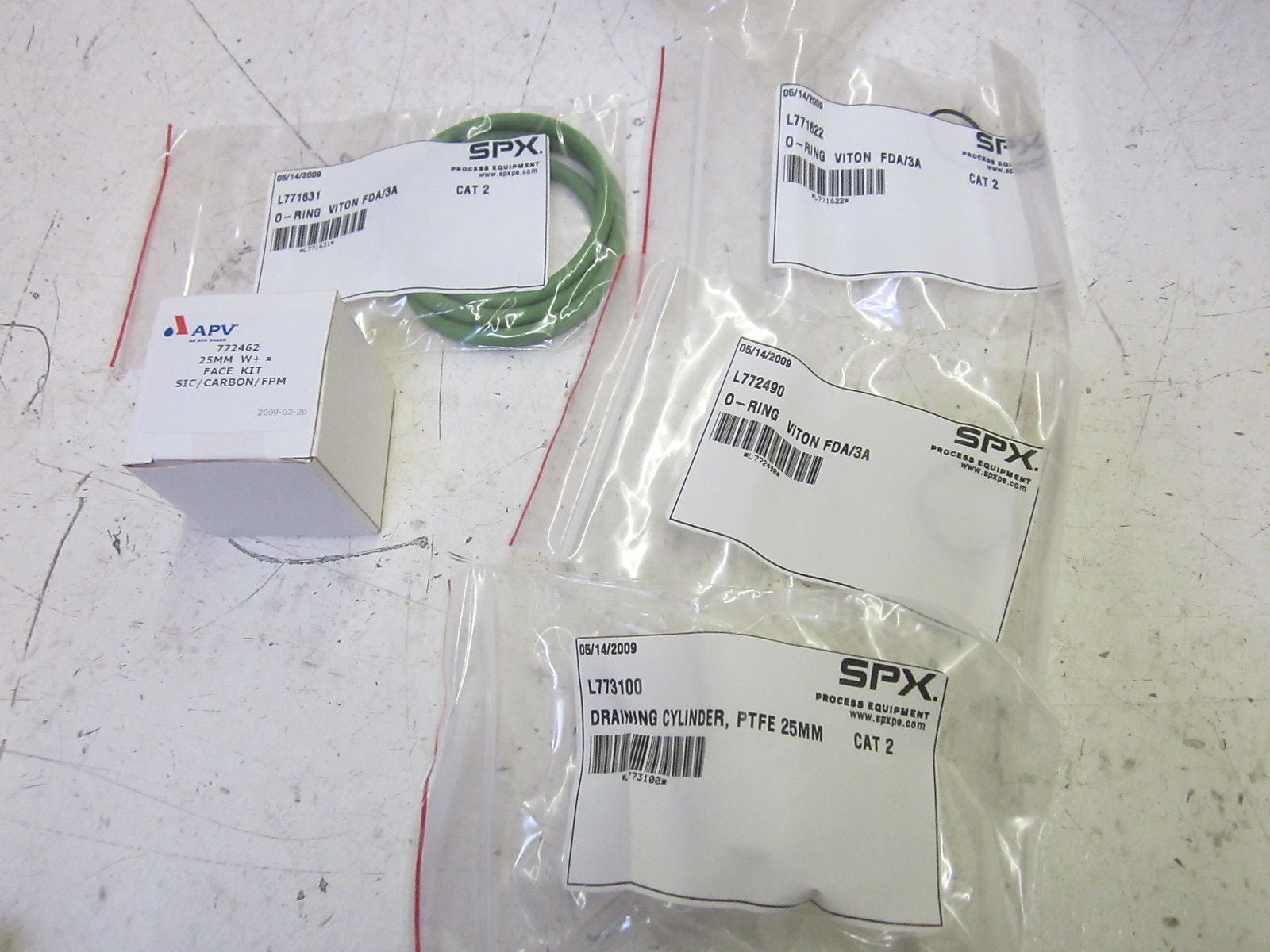 SPX L800934 SEAL KIT VITON FW+55/35 SIC/CAR *NEW IN A FACTORY BAG*
