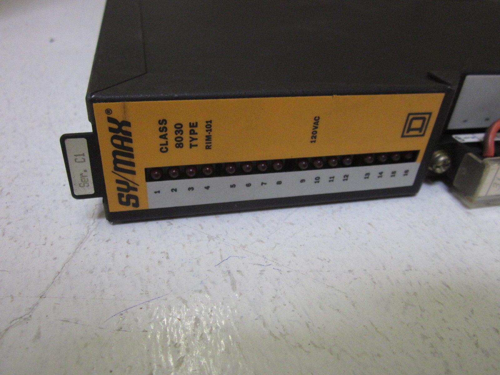 SQUARE D 8030-RIM101  INPUT MODULE *USED*