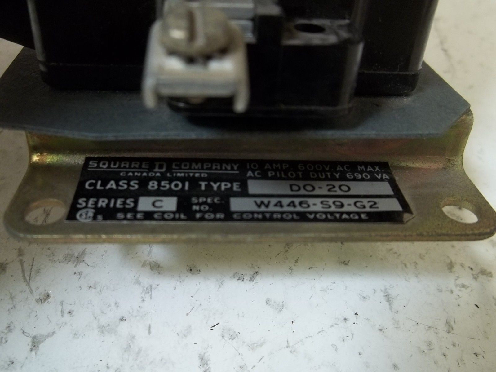 SQUARE D 8501-DO-2O *USED*