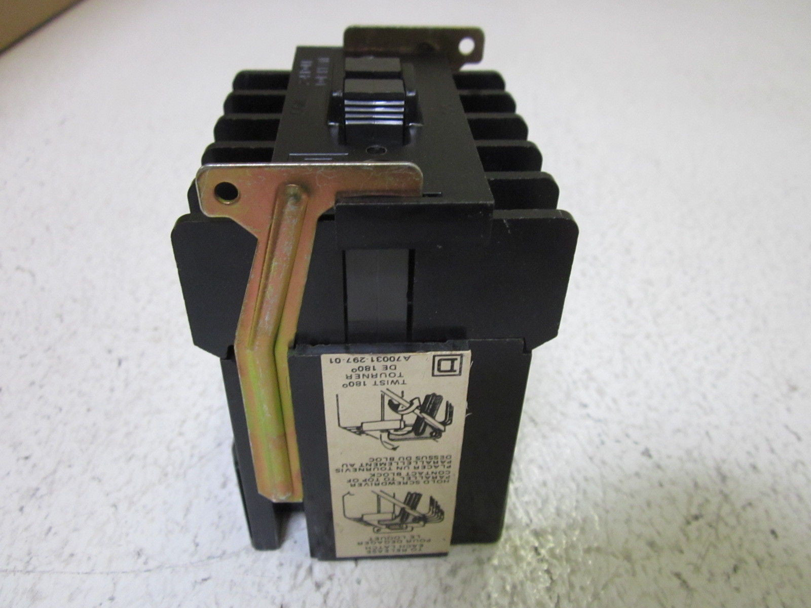 SQUARE D 8501-GO40 SER.D CONTROL RELAY 120V *NEW NO BOX*