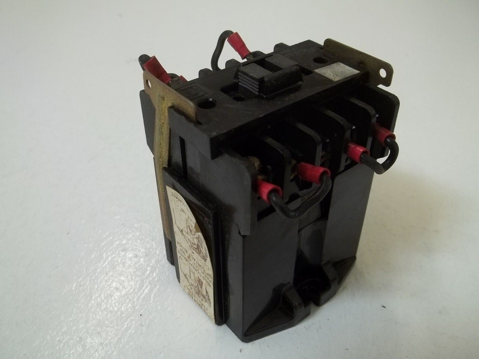 SQUARE D 8501-GO40 SER.D 120V CONTROL RELAY *USED*