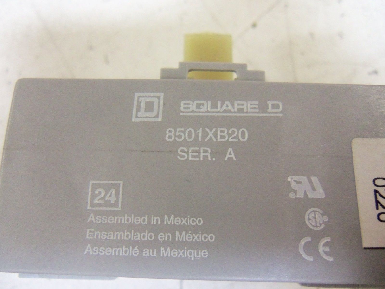 SQUARE D 8501XB20 *NEW NO BOX*