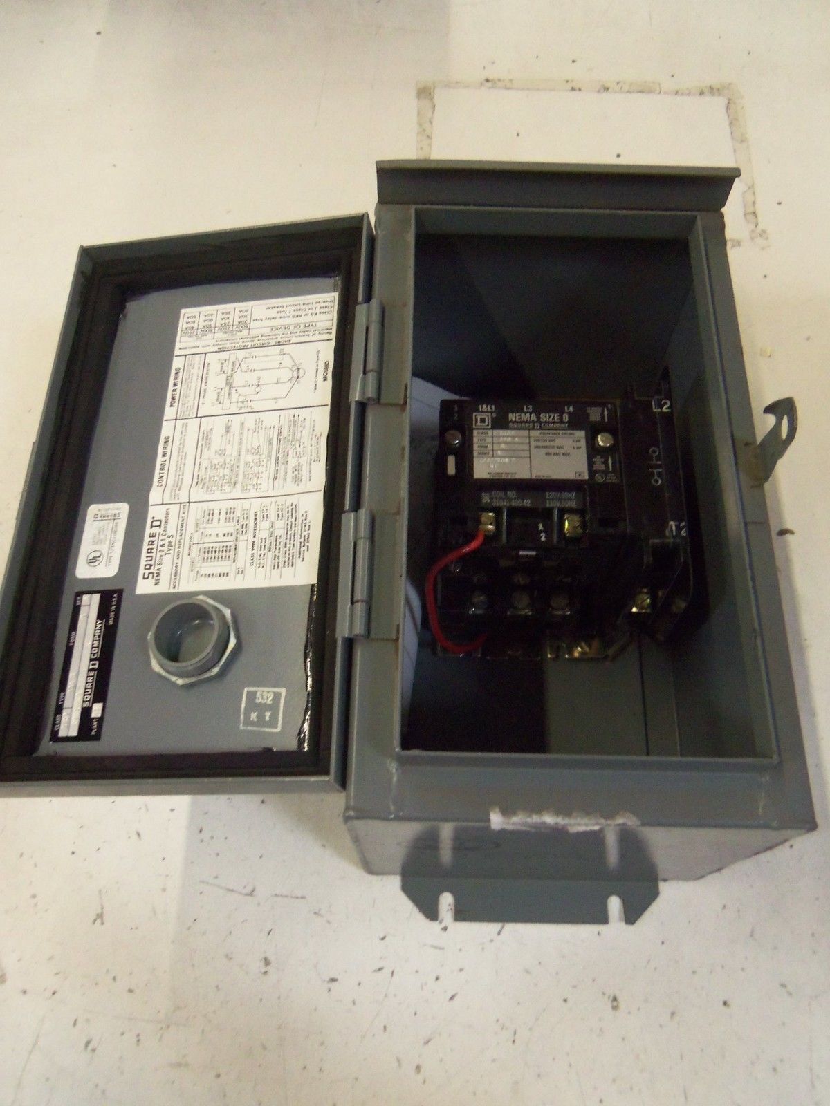 SQUARE D 8502-SBA3 SERIES A *USED*