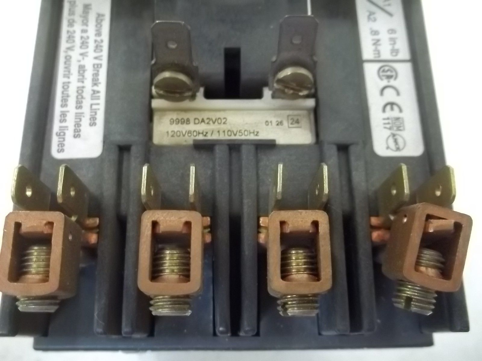 SQUARE D 8910DPA44 120V *USED*