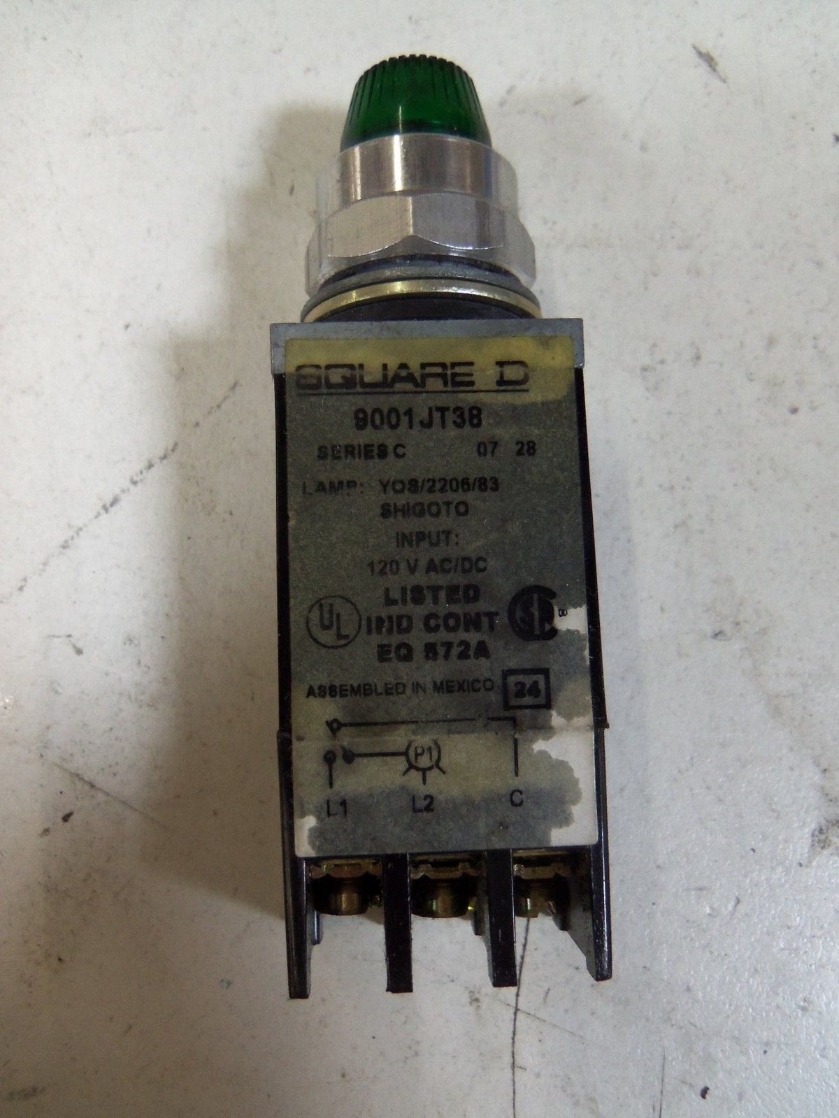 SQUARE D 9001JT38 *USED*