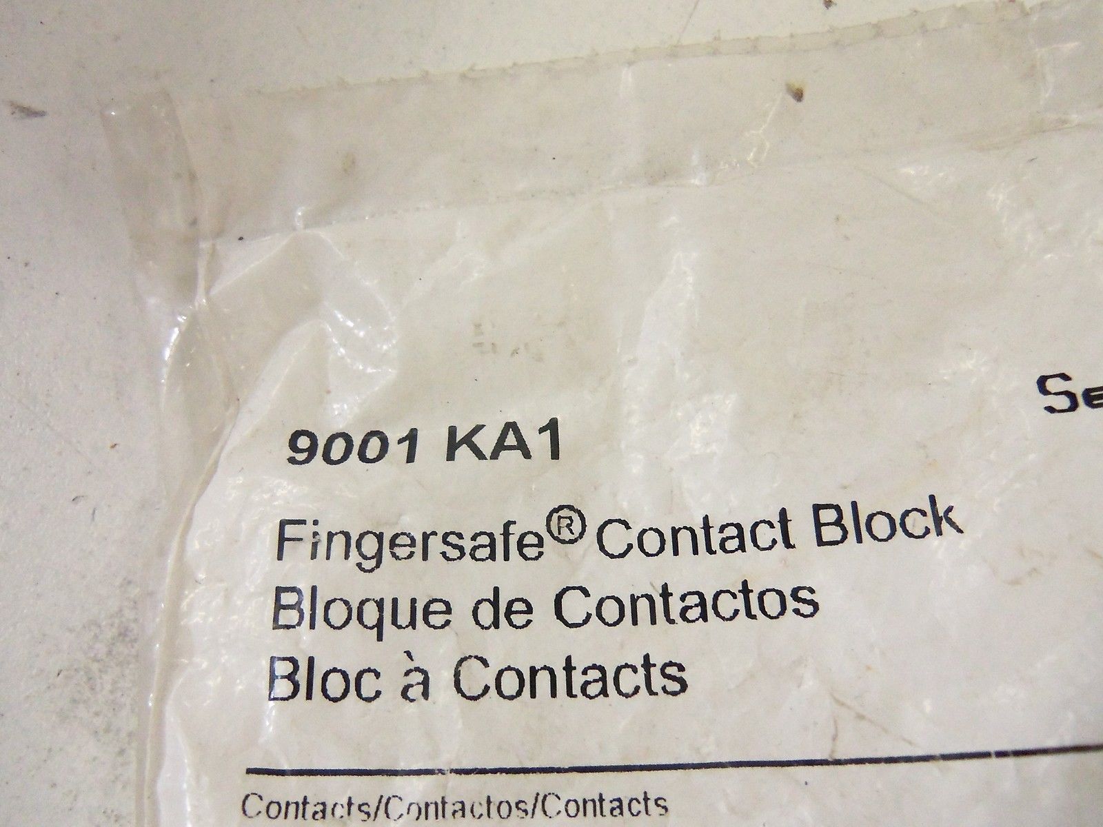 SQUARE D 9001-KA-1 CONTACT BLOCK *NEW IN FACTORY BAG*