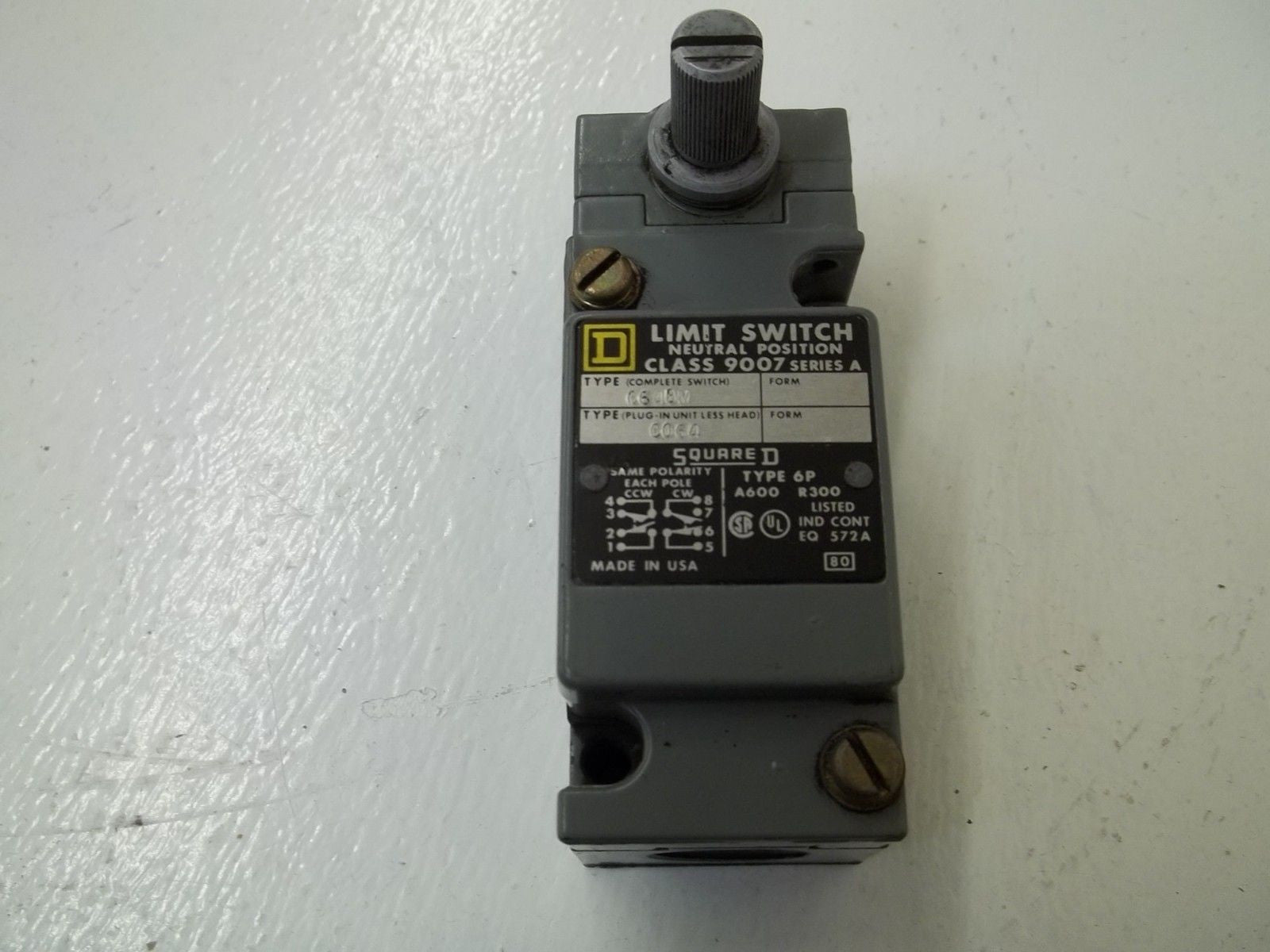 SQUARE D 9007-C64BW *USED*