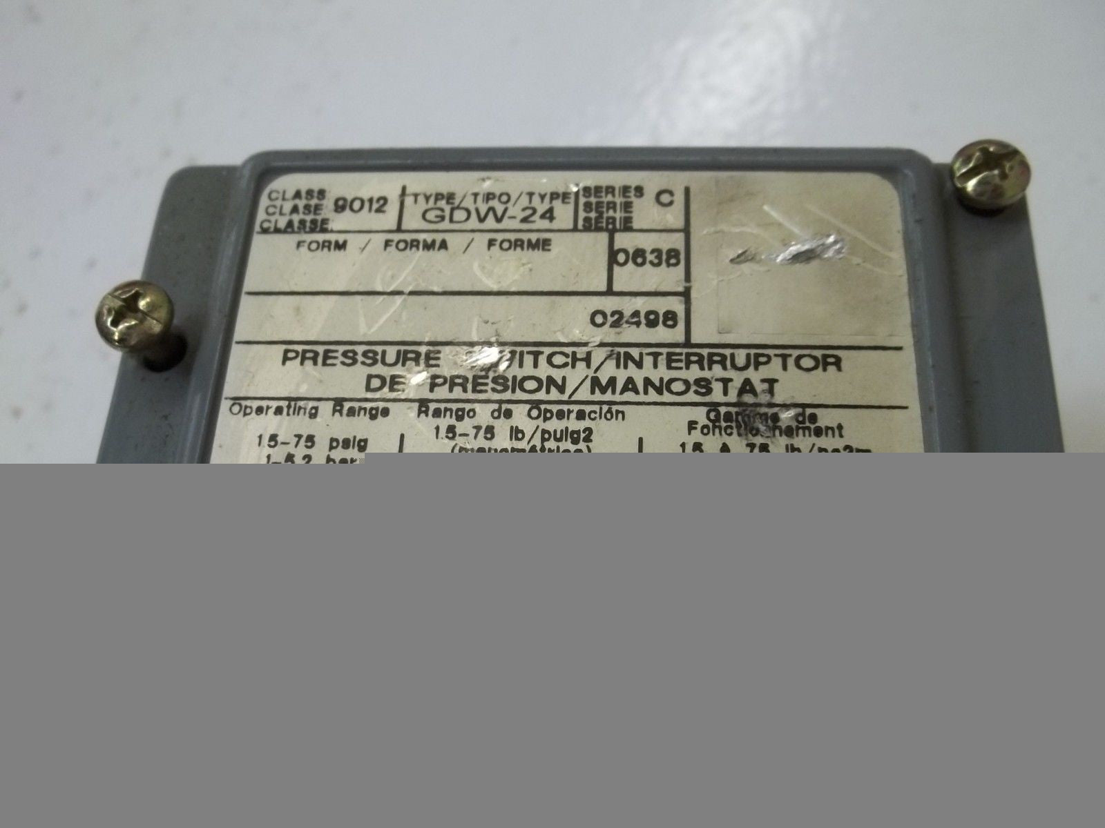 SQUARE D 9012-GDW-24 SER.C *USED*