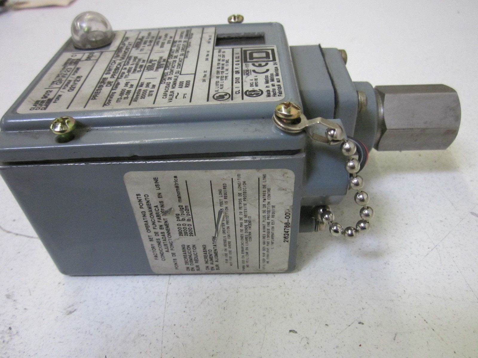 SQUARE D 9012-GFW-23 *NEW NO BOX*