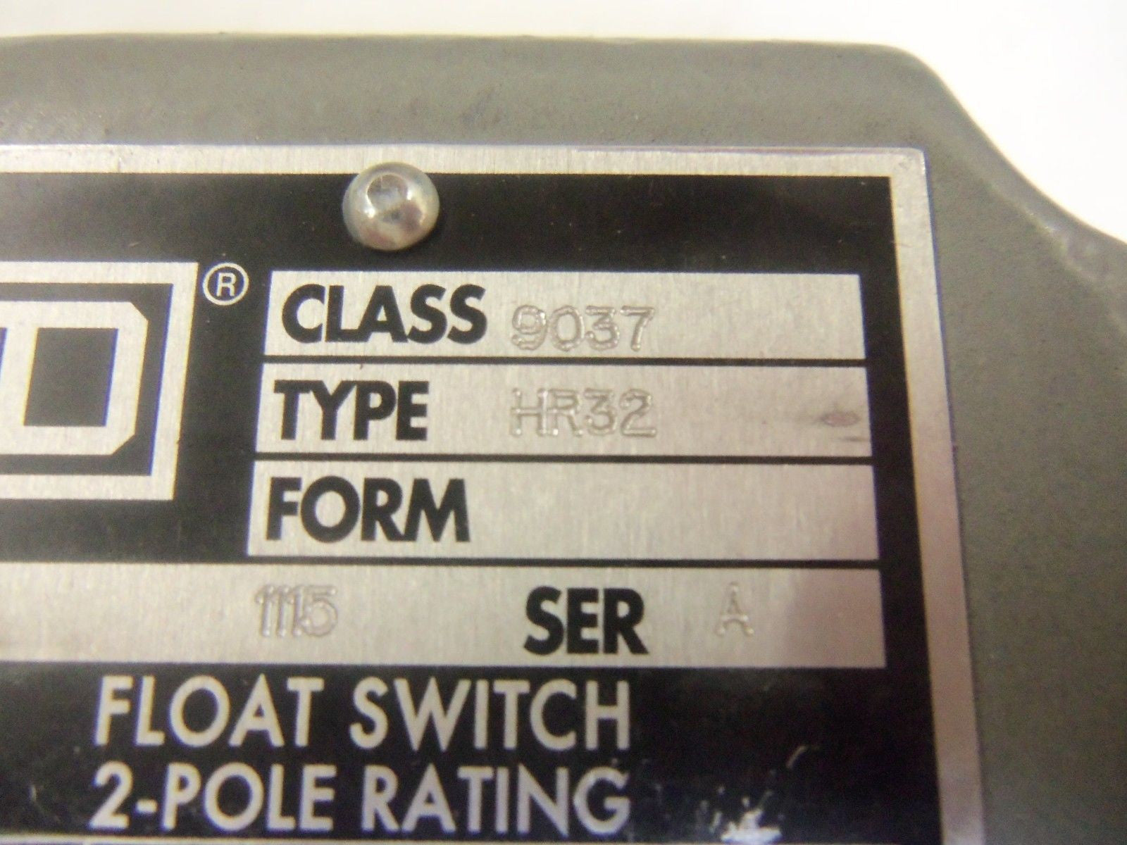 SQUARE D 9037-HR32 *USED*