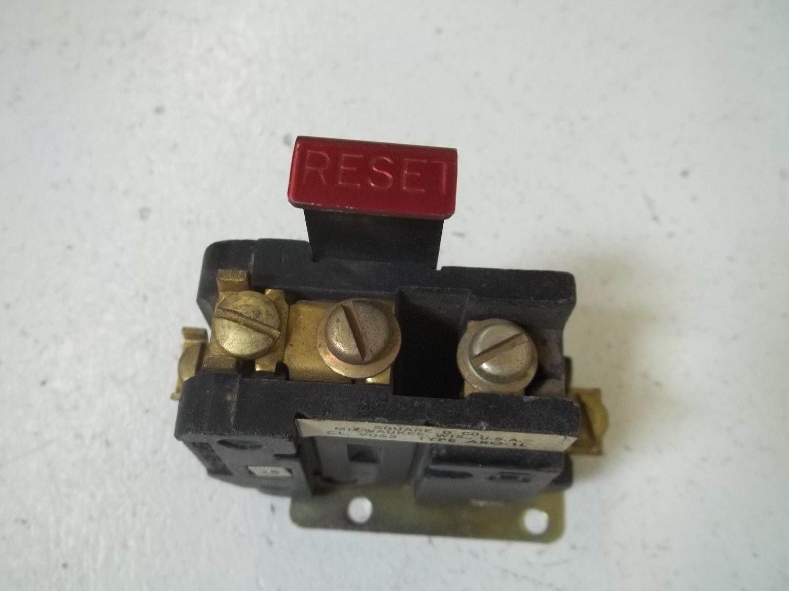 SQUARE D 9065-ARO-1L OVERLOAD RELAY *USED*