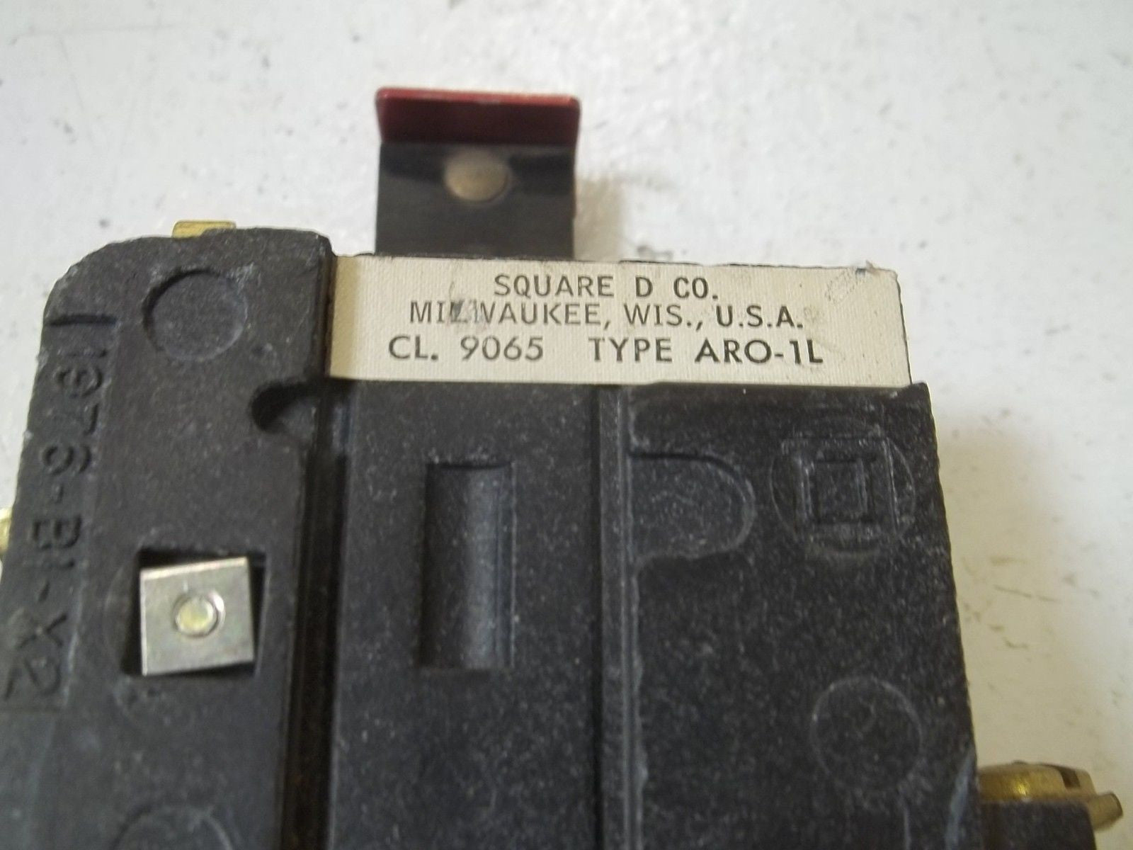 SQUARE D 9065-ARO-1L OVERLOAD RELAY *USED*
