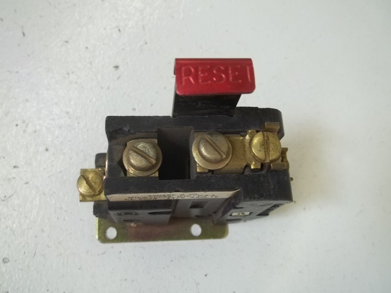 SQUARE D 9065-ARO-1R OVERLOAD RELAY *USED*