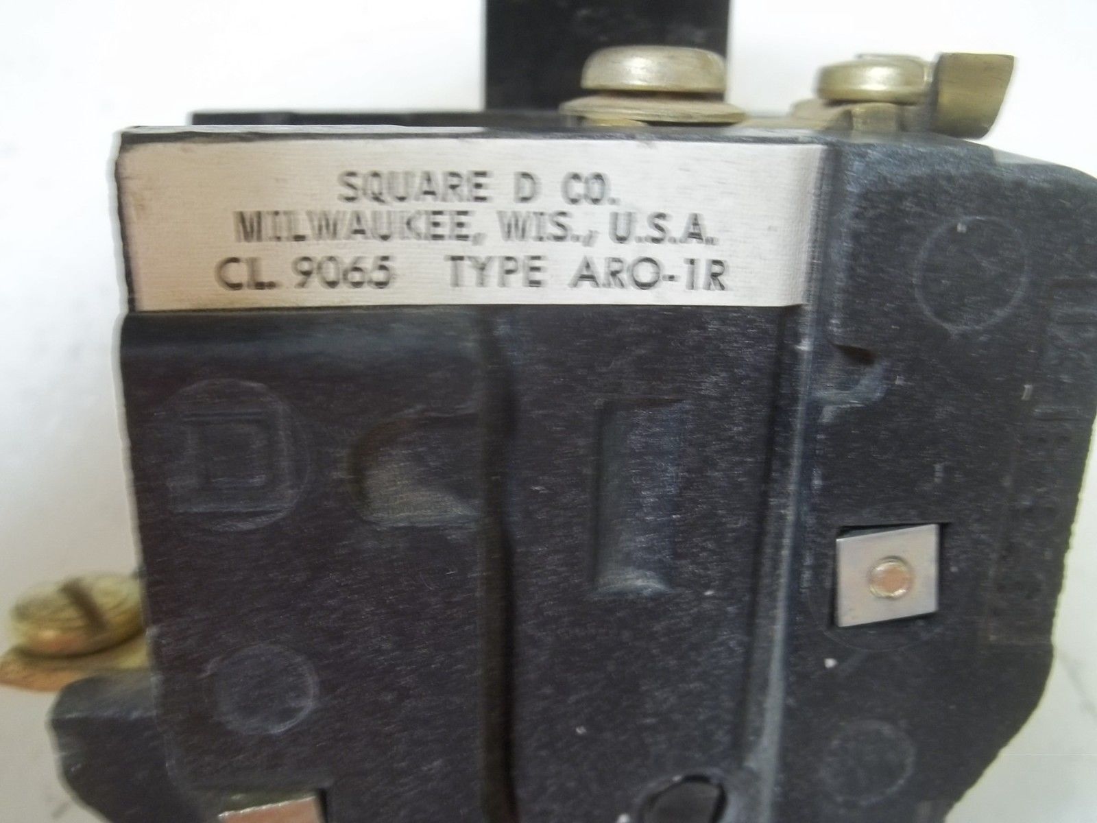 SQUARE D 9065-ARO-1R OVERLOAD RELAY *USED*