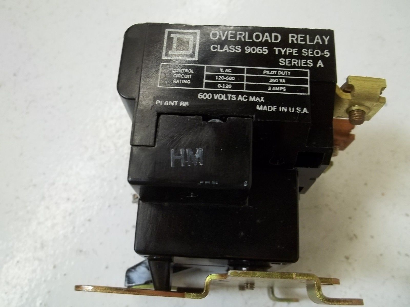 SQUARE D 9065SEO5 SER. A (AS PICTURED) *USED*