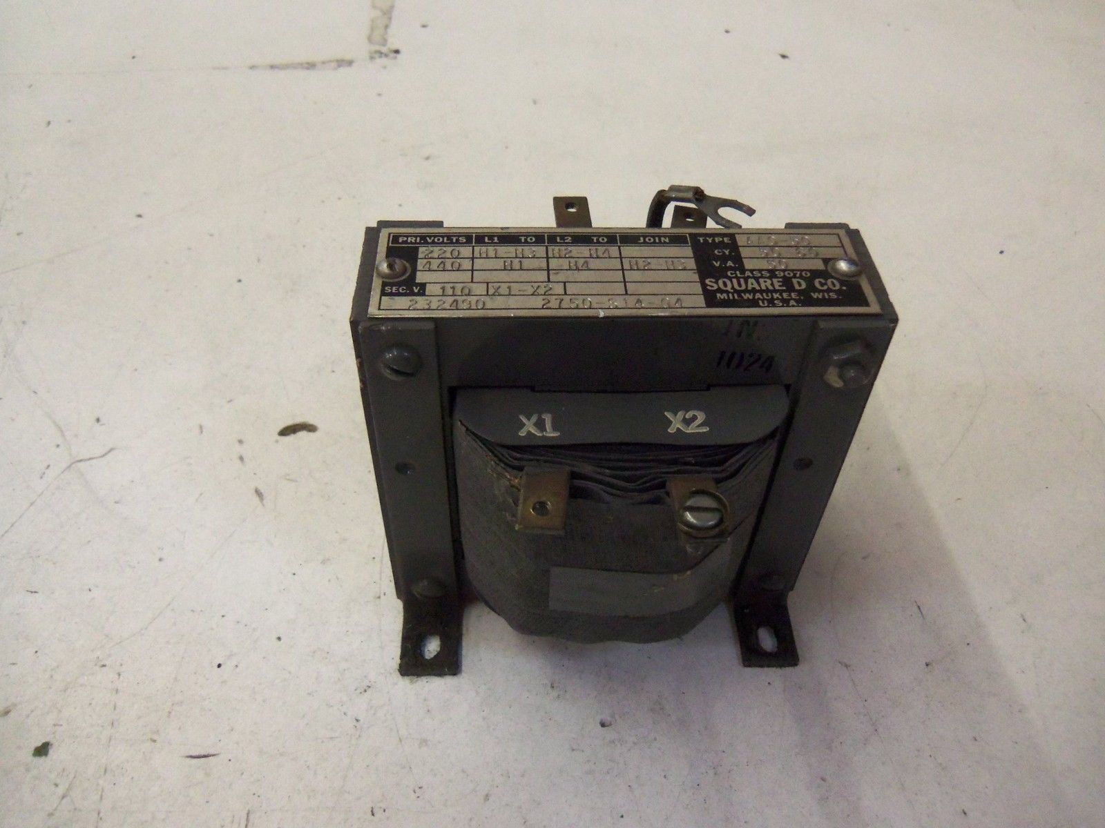 SQUARE D 9070-AA0-50 *USED*