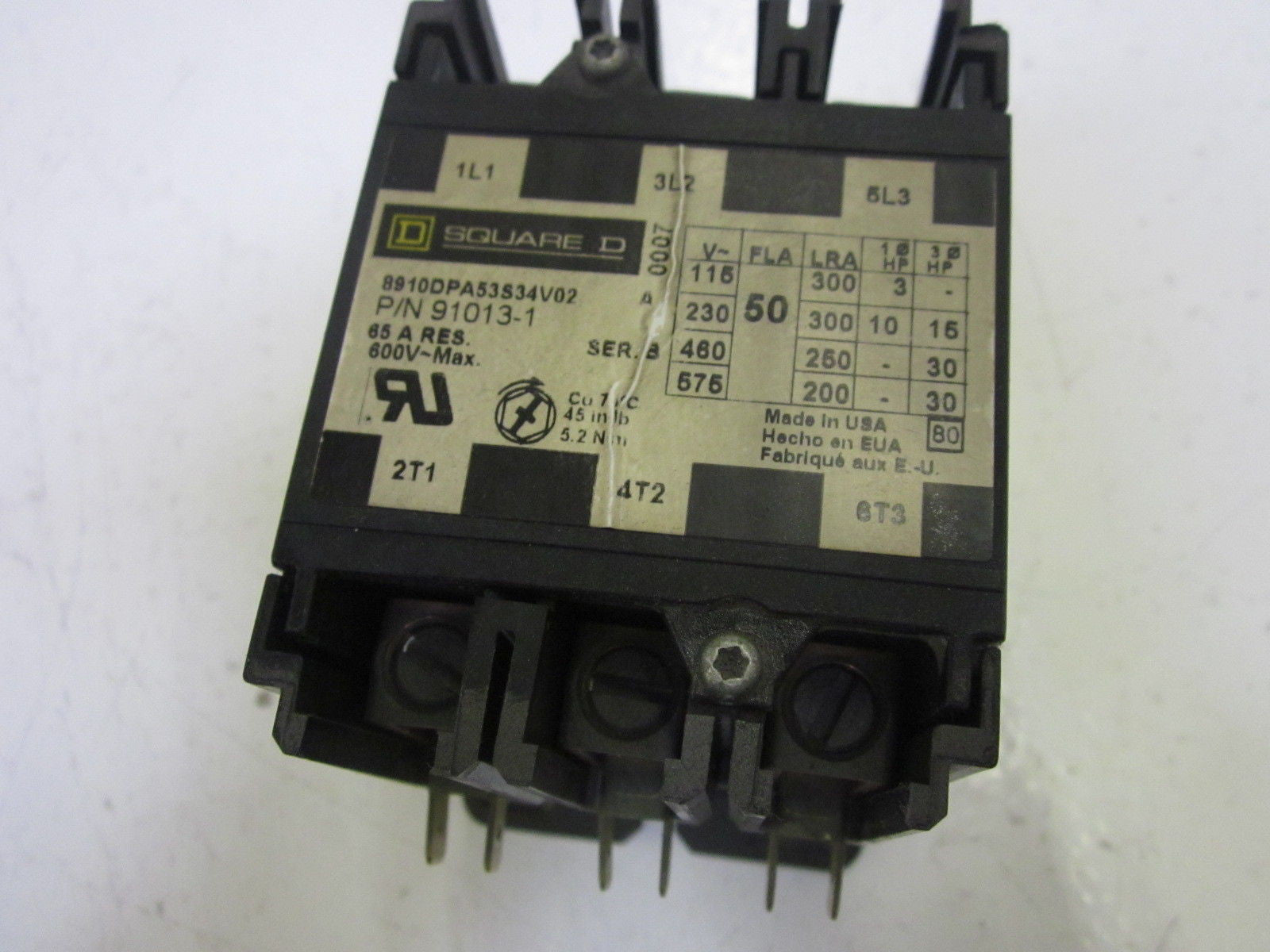 SQUARE D 9103-1 *USED*