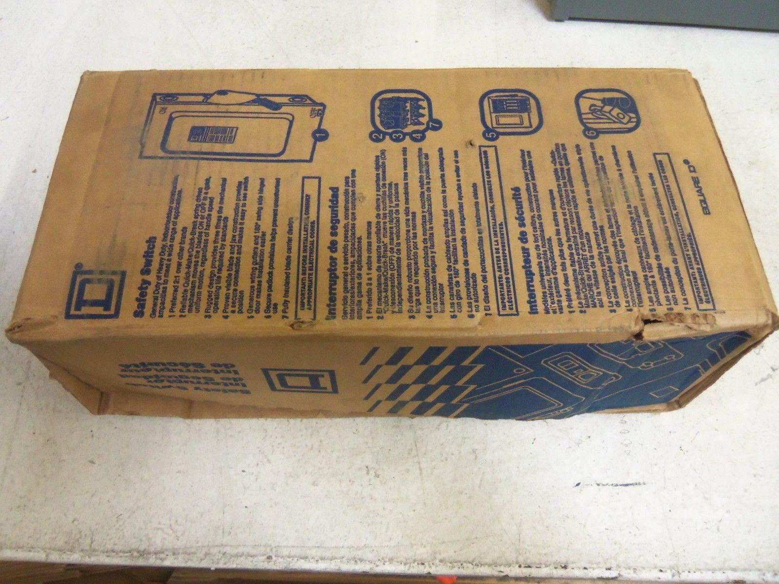 SQUARE D CH361RB DISCONNECT SWITCH *NEW IN BOX*