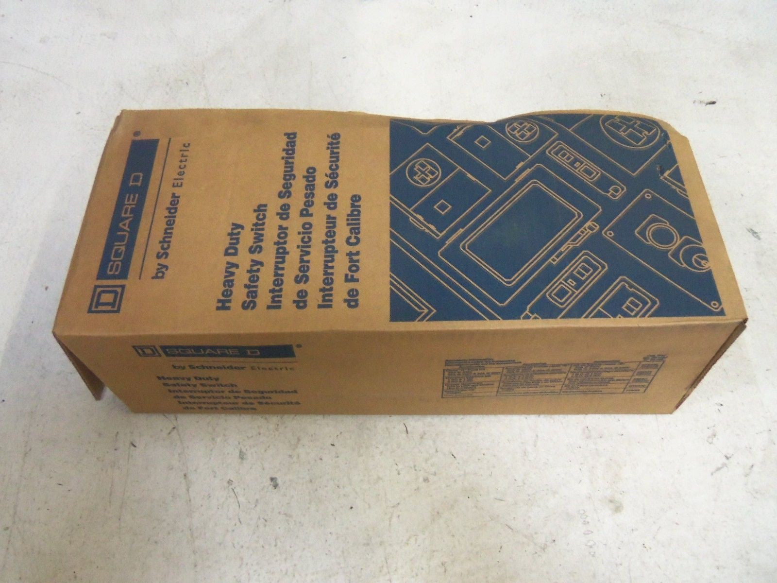 SQUARE D CHU361AWK SAFETY SWITCH *NEW IN BOX*