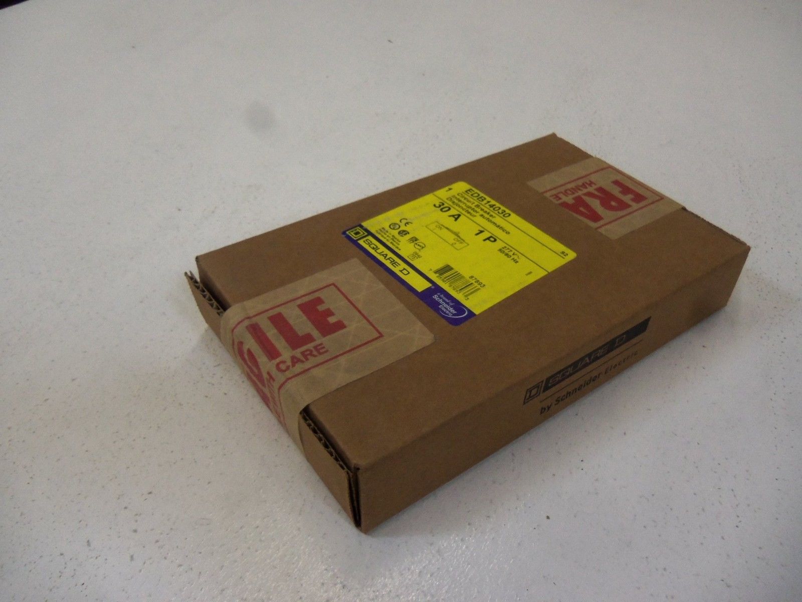 SQUARE D CIRCUIT BREAKER EDB14030 *FACTORY SEALED*